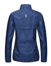 Load image into Gallery viewer, Little Donkey Andy Women’s Waterproof Cycling Bike Jacket, Running Rain Jacket, Windbreaker, Ultralight and Packable Navy L
