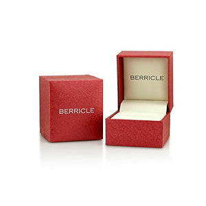 BERRICLE Rhodium Plated Sterling Silver Round Cubic Zirconia CZ 3-Stone Anniversary Engagement Ring 3.72 CTW Size 6.5