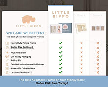 Load image into Gallery viewer, Baby Handprint and Footprint Kit | Keepsake For Newborn Boys &amp; Girls, Baby Girl Gifts &amp; Baby Boy Gifts, New Mom Baby Shower Gifts, Baby Milestone Picture Frames Baby Registry, Nursery Decor
