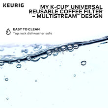 Load image into Gallery viewer, Keurig My K-Cup Universal Reusable Filter MultiStream Technology - Gray
