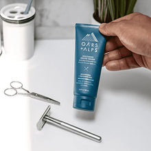 Load image into Gallery viewer, Oars + Alps Soothing Mens Shaving Cream, Naturally Derived Skin Care with Vitamin E and Coconut Oil, Fresh Ocean Splash Scent, TSA Friendly, 3.4 Oz, 2 Pack
