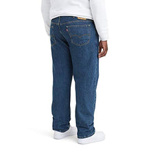 Load image into Gallery viewer, Levi's Men's Big &amp; Tall 505 Regular Fit Jeans, Dark Stonewash, 44W x 30L
