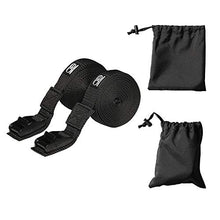 Load image into Gallery viewer, OCEANBROAD Roof Rack CargoTie Down Strap 1.5 Inch 12.5 Feet 2 Pieces Pack for Surfboard SUP Board Kayak Canoe
