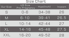 Load image into Gallery viewer, TOUCH LOOM Maternity Pants Maternity Over Belly High Waist Full Length Leggings Pants for Women Maternity Clothes Pregnant,Large,Black/Black

