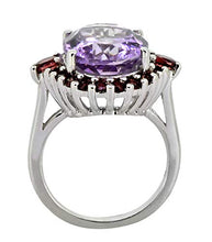 Load image into Gallery viewer, YoTreasure 9.91 Cts. Pink Amethyst Solid 925 Sterling Silver Cluster Ring
