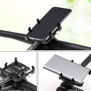 GUB Thick Case Design Bike & Motorcycle Phone Mount Handlebar Holder Adjustable Compatible with iPhone XR Xs 7s 8 Plus,Compatible with SamsungS7/S6/Note5/4,Any Cell Phones with Thick Phone Case (red)