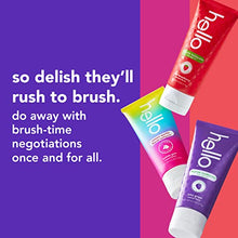 Load image into Gallery viewer, hello Variety (Unicorn, Strawberry, Grape) Fluoride Kids Toothpaste, Anticavity, Vegan, SLS Free, Gluten Free, for Ages 2 and Up, 4.2 Ounce (Pack of 3)
