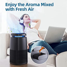 Load image into Gallery viewer, Air Purifier KioudI by Nessbase, H13 HEPA Air Purifiers for Home Air Cleaner for Pollen Smoke Dander Odors with Timer Settings Adjustable Wind Speed Portable Air Purifier for Bedroom Office Living Room
