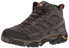 Load image into Gallery viewer, Merrell Men&#39;s Moab 2 Mid Waterproof Hiking Boot, Beluga, 10.5 M US
