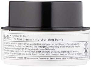 Belif the True Cream Moisturizing Bomb | Moisturizer for Dry Skin | Face Cream, Hydration, Clean Beauty, 1.68 Fl Oz (Pack of 1)