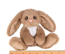 Load image into Gallery viewer, Berington Lil Benny Small Brown Plush Bunny Rabbit Stuffed Animal, 6 inches
