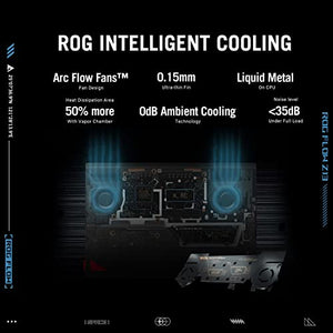 ASUS ROG Flow Z13 (2022) Gaming Laptop Tablet, 13.4” 120Hz FHD+ Display, NVIDIA GeForce RTX 3050, Intel Core i7-12700H, 16GB LPDDR5, 512GB PCIe SSD, Detachable RGB Keyboard, Windows 11, GZ301ZC-PS73