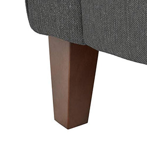 Amazon Brand – Stone & Beam Cheyanne Modern Living Room Accent Arm Chair, 30.7"W, Caviar