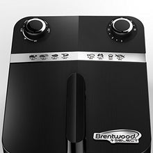 Load image into Gallery viewer, Brentwood Select AF-32SS Rapid Electric Air Fryer Timer &amp; Temp.Control, 3.4 Quart, Stainless Steel
