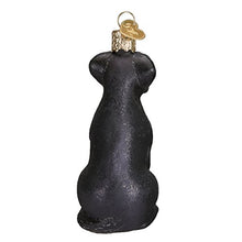 Load image into Gallery viewer, Old World Christmas Black Labrador Dog Collection Glass Blown Ornaments for Christmas Tree
