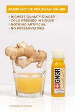 Load image into Gallery viewer, Immunity Booster - Organic Ginger Shots with Turmeric, Ginger Juice, Lemon Juice, Orange Juice &amp; Cayenne Pepper | Wellness Shots | Cold-Pressed | Anti Inflammatory | Digestive Aid | Natural Energy
