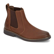 Load image into Gallery viewer, Dockers Men&#39;s Langford Casual Slip-on Chelsea Boot, Brown, 7 M
