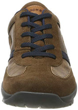 Load image into Gallery viewer, Dockers by Gerli Men's Low-Top Sneakers, Brown Braun Blau 306, 9.5
