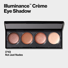 Load image into Gallery viewer, Crème Eyeshadow Palette by Revlon, Illuminance Eye Makeup with Crease- Resistant Ingredients, Creamy Pigmented in Blendable Matte &amp; Shimmer Finishes, 710 Not Just Nudes, 0.12 Oz
