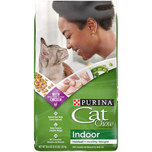 Load image into Gallery viewer, Purina Cat Chow Indoor Dry Cat Food, Hairball + Healthy Weight - (4) 3.15 lb. Bags
