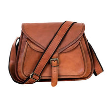 Load image into Gallery viewer, Ruzioon Leather Crossbody Purse Women Shoulder Bag Satchel Ladies Travel Purse Genuine Leather
