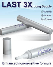 Load image into Gallery viewer, MySmile Teeth Whitening Kit Enhanced Teeth Whitener Flagship Version,10 Min 6 Month Supply Non-Sensitive Teeth Whitening Pen, Helps to Remove Stains from Coffee, Smoking, Wine, Soda, Tea

