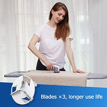 Load image into Gallery viewer, BEAUTURAL Fabric Shaver and Lint Remover, Sweater Defuzzer with 2-Speeds, 2 Replaceable Stainless Steel Blades, Battery Operated, Remove Clothes Fuzz, Lint Balls, Pills, Bobbles
