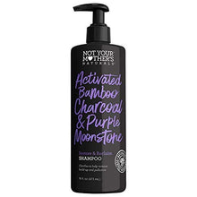 Load image into Gallery viewer, Not Your Mother's Activated Bamboo Charcoal &amp; Purple Moonstone Shampoo, Conditioner &amp; Scalp Scrub Hair Care Set
