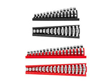 Load image into Gallery viewer, TEKTON 3/8 Inch Drive Crowfoot Wrench Set, 30-Piece (5/16-1 in, 8-24 mm) - Racks | WCF92301
