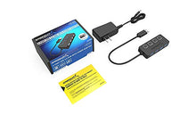 Load image into Gallery viewer, Sabrent 4-Port USB 3.0 Hub with Individual LED Lit Power Switches, Includes 5V/2.5A Power Adapter (HB-UMP3)
