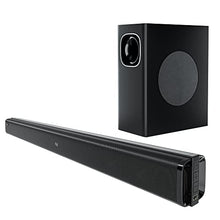 Load image into Gallery viewer, Sound Bar with 【Dolby】, 2.1 CH TV Soundbar with Subwoofer Works with 4K&amp;HD TVs (D2, 200W)
