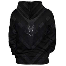 Load image into Gallery viewer, WKDFOREVER 3D Captain Fashion Cosplay Hoodie Jacket Costume (XX-Large,Panther)
