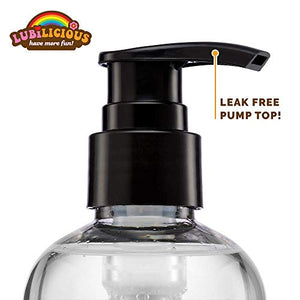 Lubilicious Anal Lube | Water Based Lubrication for Men & Women | Water Based Lube for Him & Her | Natural Water Based Lubricant | Personal Lubrication | Better Anal Lubricant | Anel Lube 8.5 oz