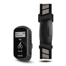 Load image into Gallery viewer, Garmin Edge® 130 Plus Bundle, GPS Cycling/Bike Computer with Sensors and HR Monitor, Download Structure Workouts, ClimbPro Pacing Guidance and More (010-02385-10)
