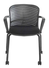 Load image into Gallery viewer, NXO Nesting Chair with Casters in Black (Black)
