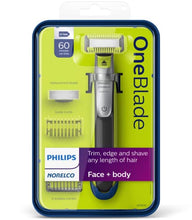 Load image into Gallery viewer, Philips Norelco OneBlade Face + Body Hybrid Electric Trimmer and Shaver, QP2630/70
