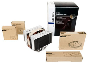 Noctua NH-D15 CPU Cooler with NA-HC4 chromax.White Heatsink Covers