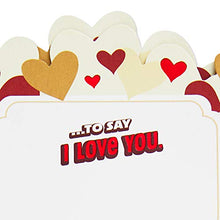 Load image into Gallery viewer, Hallmark Paper Wonder Star Wars Baby Yoda Pop Up Valentines Day Card, Love Card, Anniversary Card (Reaching Out)
