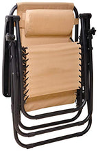 Load image into Gallery viewer, BalanceFrom Adjustable Zero Gravity Lounge Chair Recliners for Patio, Beige
