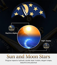 Load image into Gallery viewer, OLEVS White Men's Automatic Mechanical Watches Luxury Dress Waterproof Self Winding Moon Phase Chronograph Stainless Steel Luminous Date Tourbillon Wristwatch for Men
