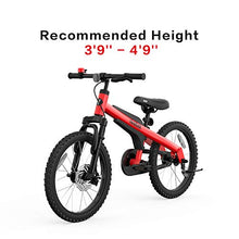 Load image into Gallery viewer, Segway Ninebot Kid’s Bike for Boys and Girls, 18 inch with Kickstand, Red
