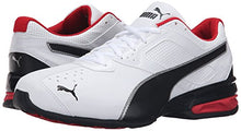 Load image into Gallery viewer, PUMA Men's Tazon 6 FM Puma White/ Puma Black/ Puma Silver Running Shoe - 9 D(M) US
