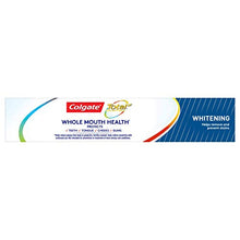 Load image into Gallery viewer, Colgate Total Whitening Toothpaste with Stannous Fluoride and Zinc, Exclusive, Whitening Mint, 4.8 Oz (Pack of 4)
