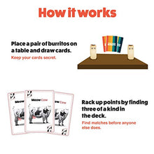 Load image into Gallery viewer, Throw Throw Burrito by Exploding Kittens - A Dodgeball Card Game - Family-Friendly Party Games - Card Games for Adults, Teens &amp; Kids
