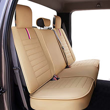 Load image into Gallery viewer, Oasis Auto Tailor Fit Seat Covers Compatible with 2009-2022 Ford F-150 F150 F-250 F250 F350 F350 (FF-01 Full Set, Tan)
