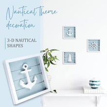 Load image into Gallery viewer, Nautical Wall Decor and Sealife Aqua Wall Decor
