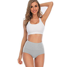 Load image into Gallery viewer, YaShaer Underwear Women High Waist Full Coverage Ladies Briefs Cotton Tummy Control Panties C-Section Recovery (5 Pack)
