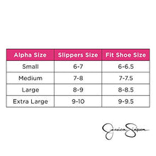 Load image into Gallery viewer, Jessica Simpson Women's Soft Cable Knit Slippers with Indoor/Outdoor Sole, Charcoal, Large
