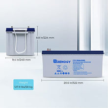 Load image into Gallery viewer, Renogy 12V 200AH Rechargeable Deep Cycle Hybrid GEL Battery for Solar Wind RV Marine Camping UPS Wheelchair Trolling Motor, Maintenance Free, Non Spillable
