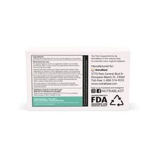 Load image into Gallery viewer, NutraBlast Tea Tree Oil Suppositories (12 Count) | All Natural Intimate Deodorant for Women | Restore Feminine pH Balance | Made in USA
